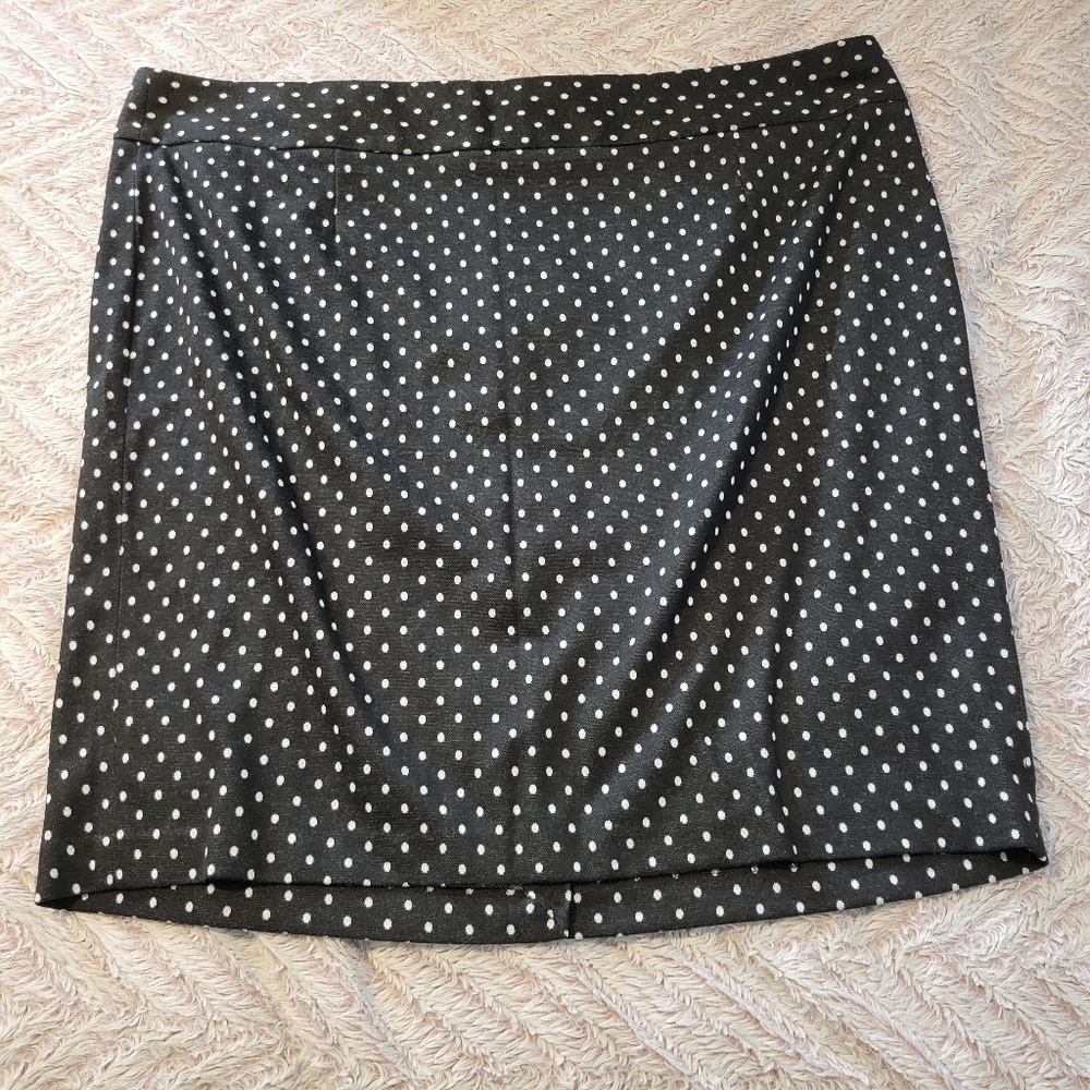 NWOT Lane Bryant Size 26 Polka Dot Pencil Skirt